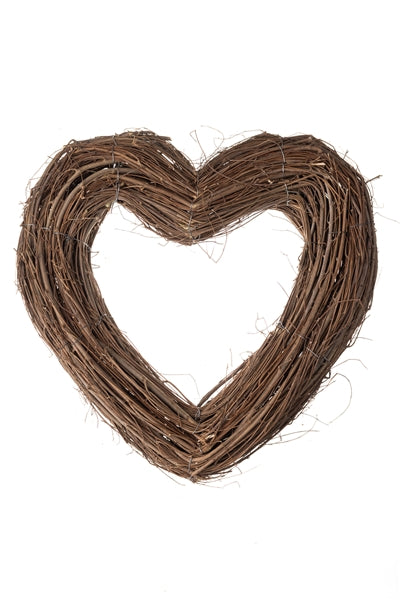 Twig Heart Wreath large