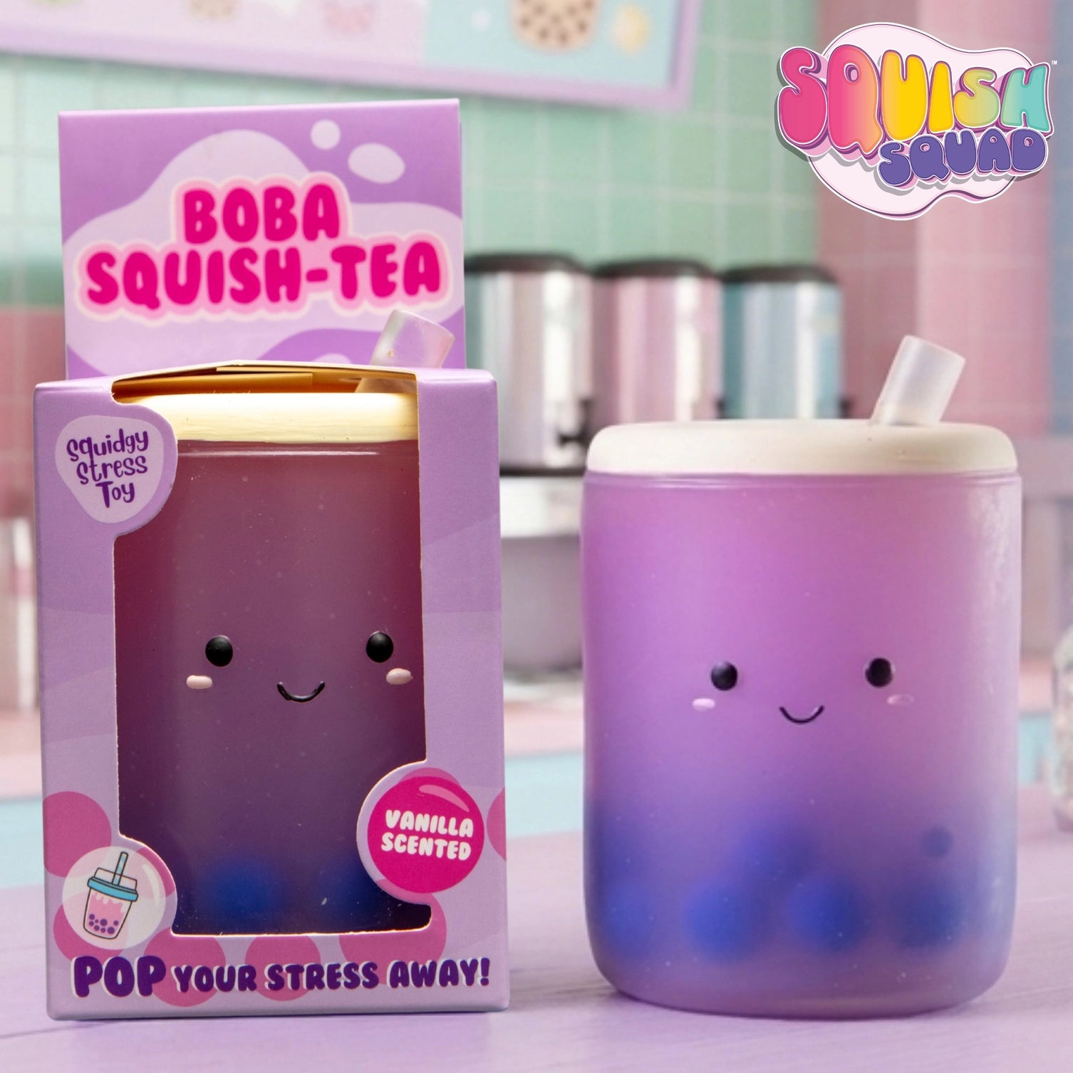 Squishy Toy - Boba Tea - Fidget Stress Ball/Toy
