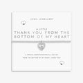 A Little 'Thank You From The Bottom Of My Heart' Bracelet