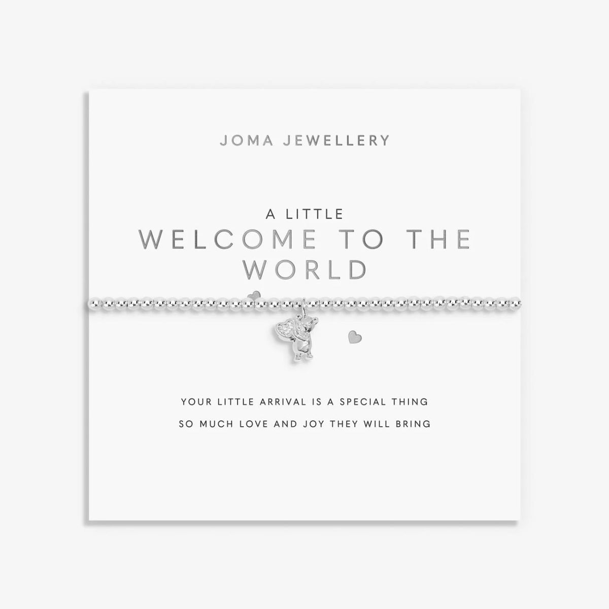 A Little 'Welcome To The World' Bracelet