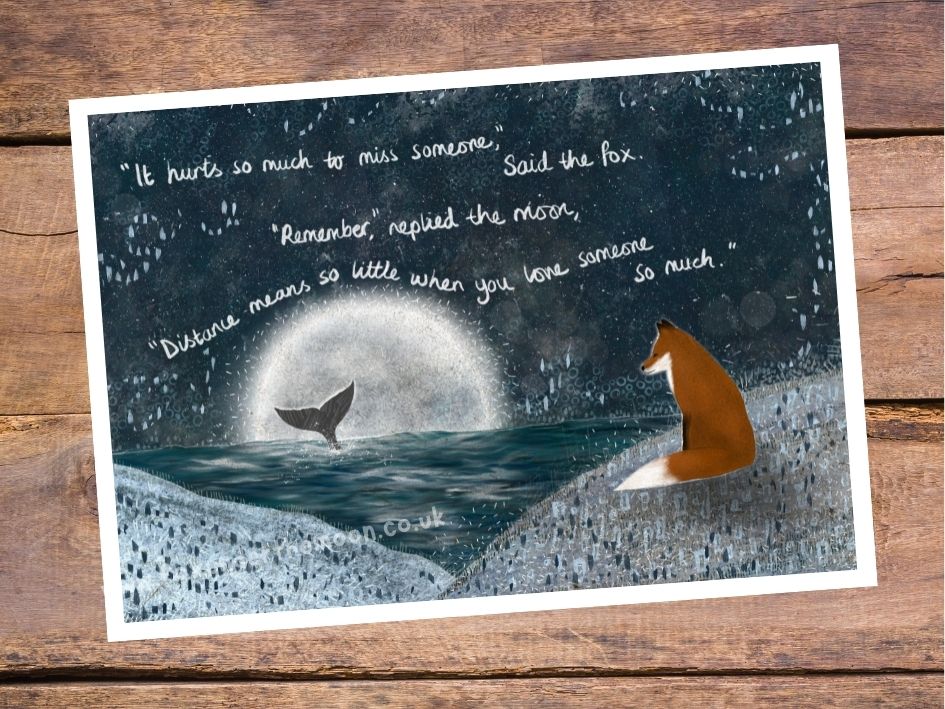 A4 Art Print ~ Distance