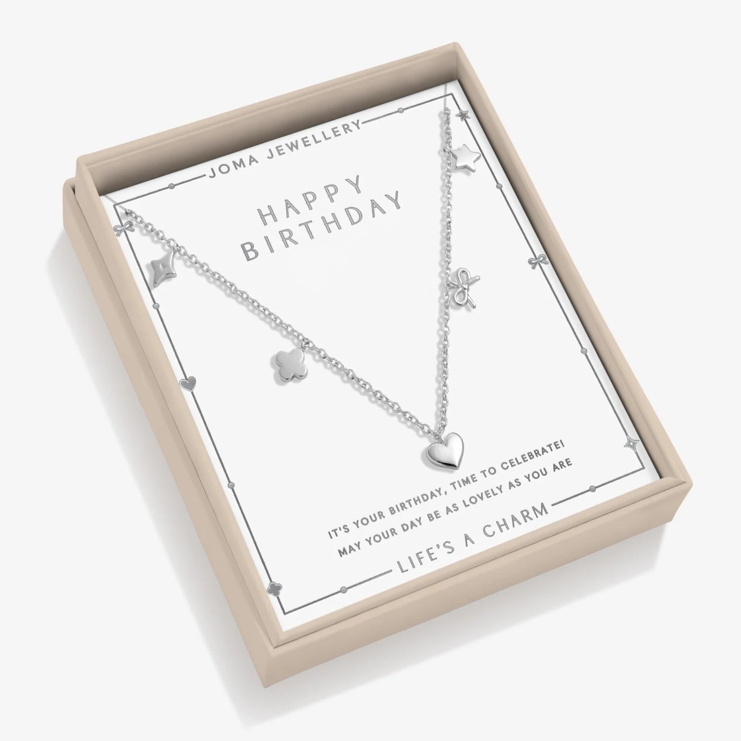 Life's A Charm 'Happy Birthday' Necklace