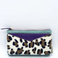 Animal Print Purple Leopard Wallet
