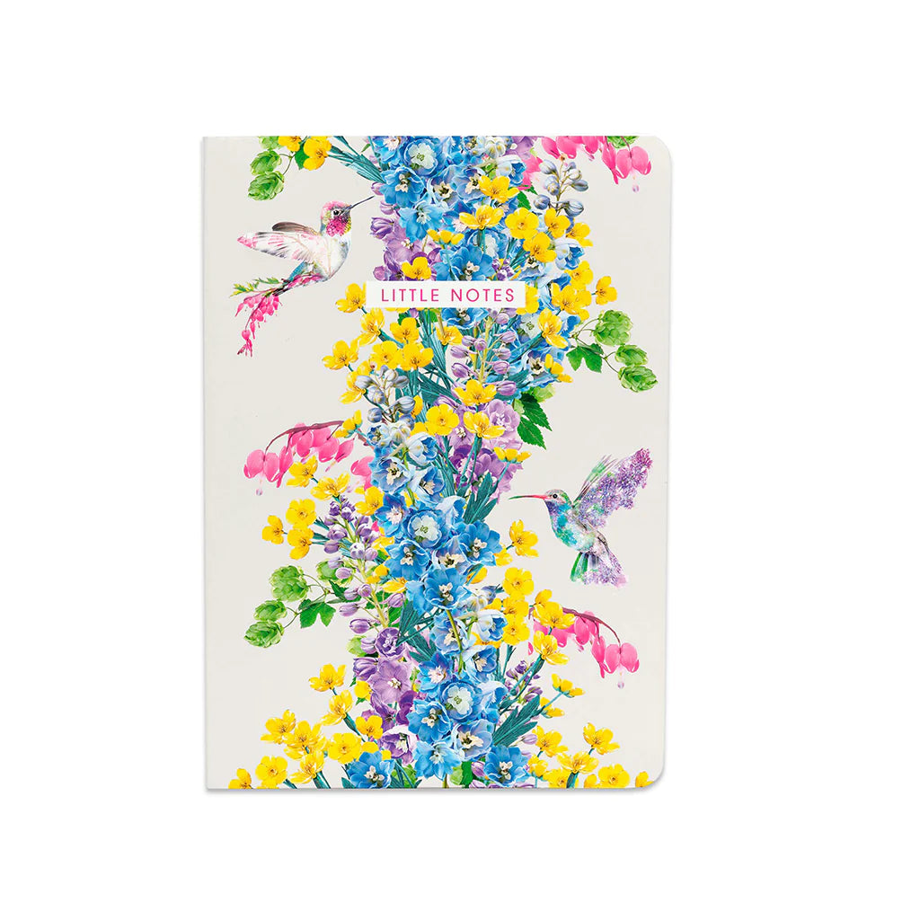 HUMMINGBIRD A6 LINED NOTEBOOK BY LOLA DESIGN
