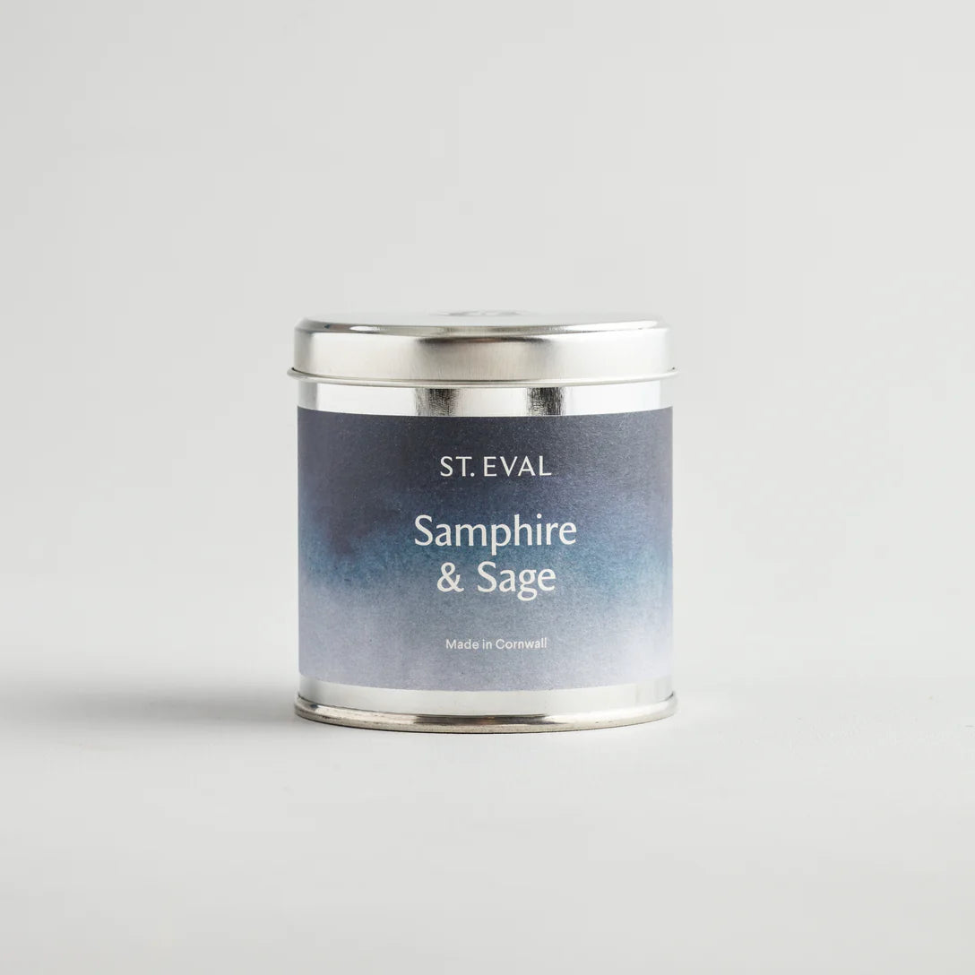 Samphire & Sage, Coastal Scented Tin Candle