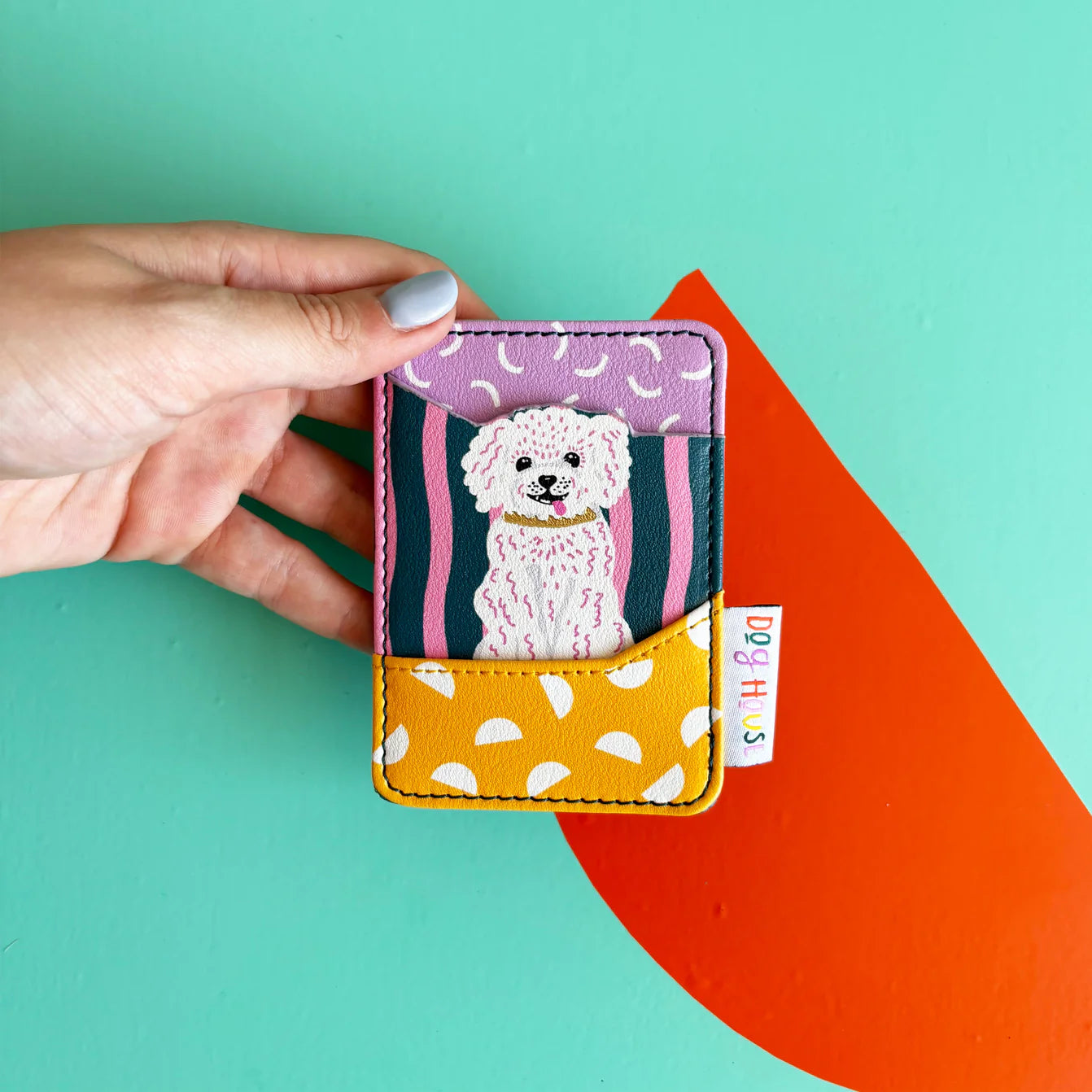 Dog House Dog Card Holder