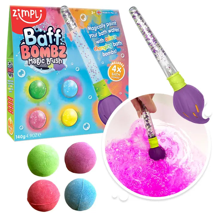 Baff Bombs Magic Brush Bath Bomb Painting Bath Toy