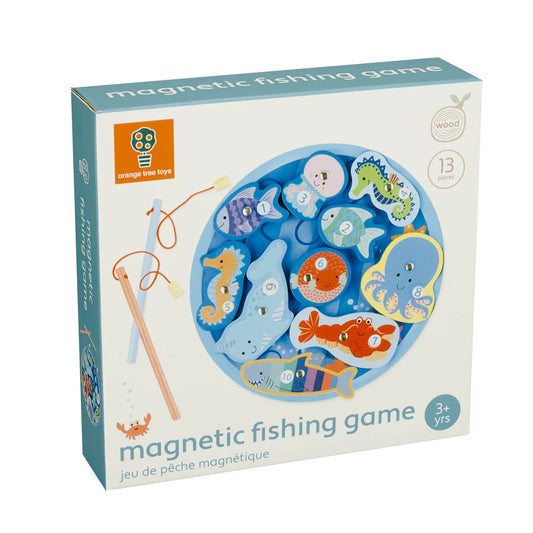 Magnetic Wooden Fishing Game