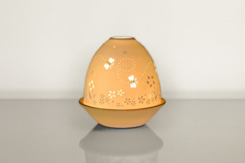 Lithophane Domes – Busy Bees