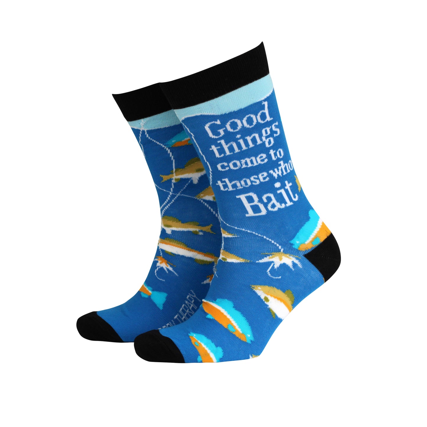 Good Things Come to Those Who Bait – Men’s Bamboo Socks