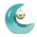 Blue Pastel Crescent Moon Hanging Oil Burner