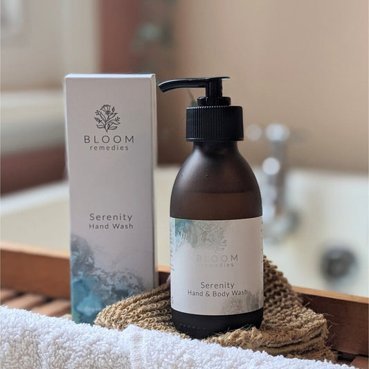 Serenity Organic Hand Wash - 150ml Glass (boxed)