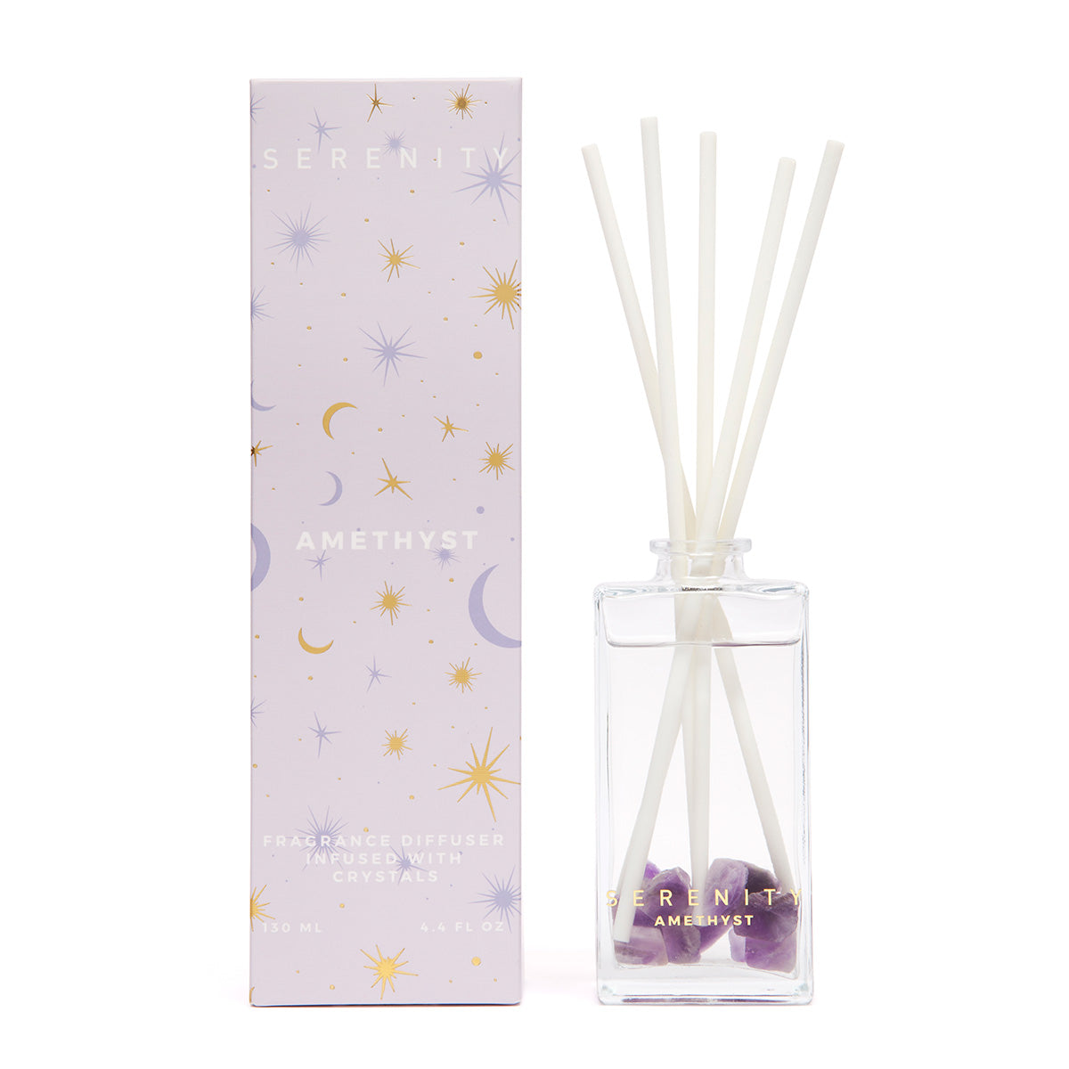 Crystal De-stress & Amethyst Diffuser