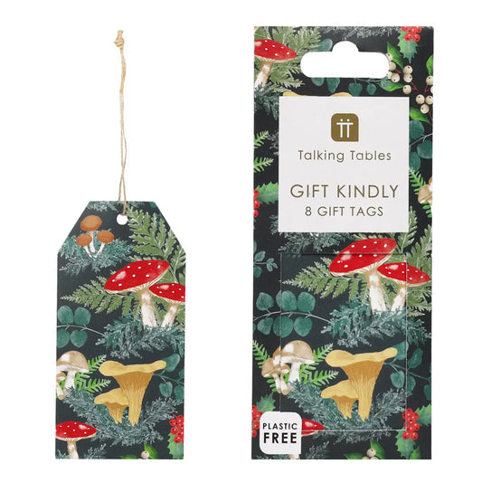 Forest Green Christmas Gift Tags | 8 Pack |