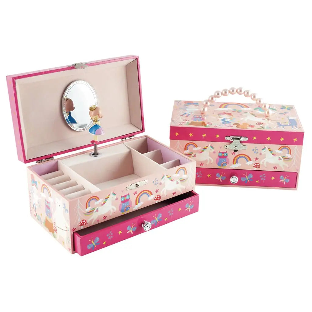 Rainbow Woodland Jewellery Box