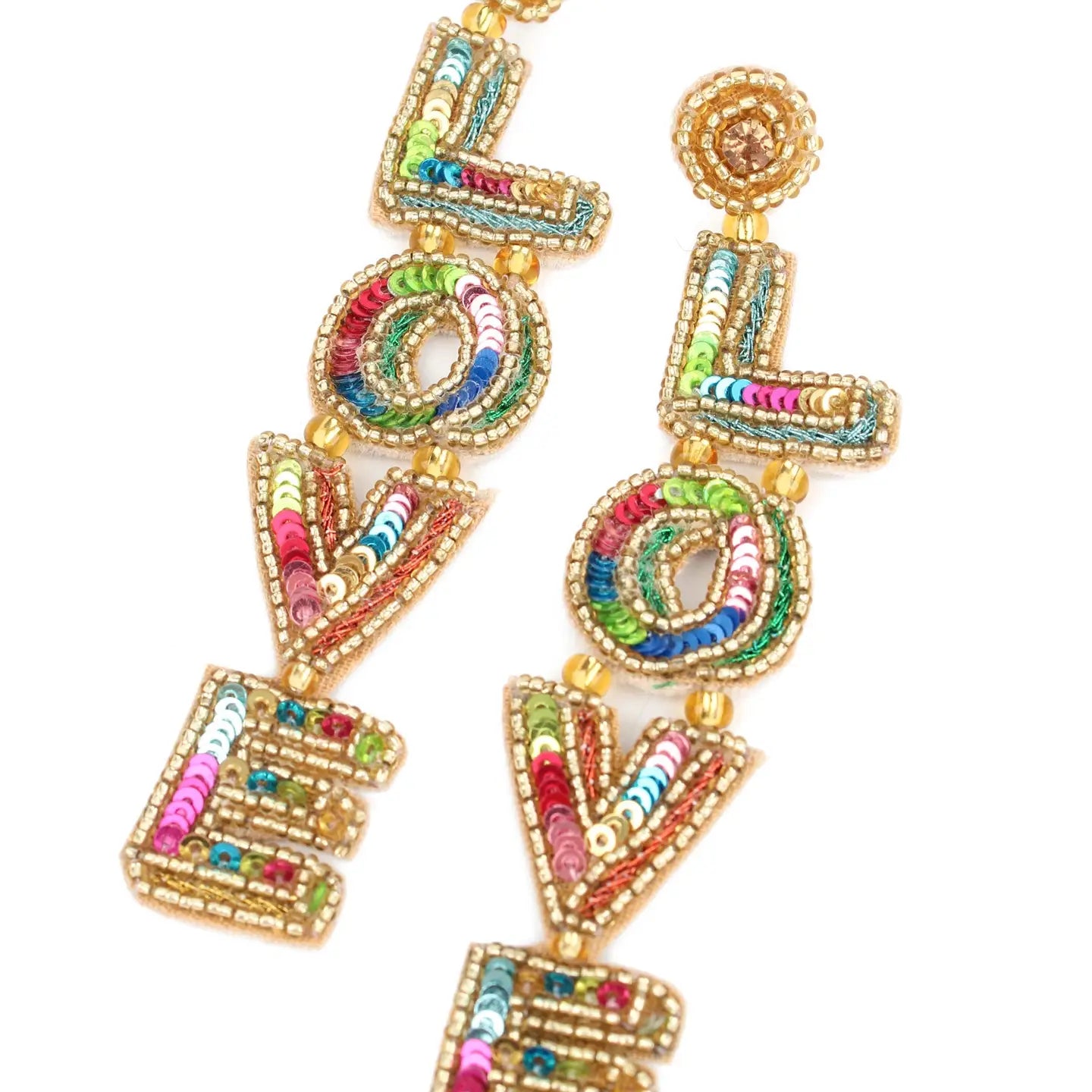 Love Rainbow Earrings