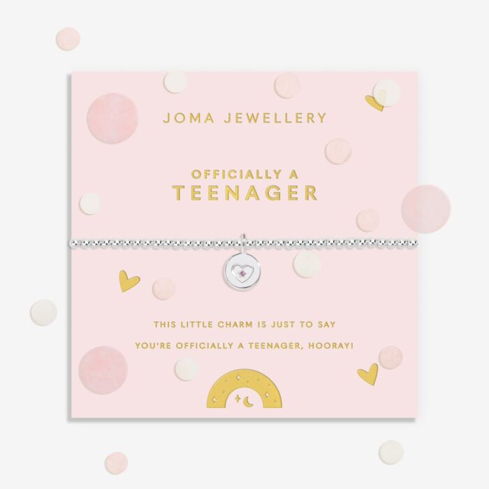 Kids' Confetti A Little 'Officially A Teenager' Bracelet