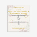 Duo A Little 'Thank You For Being A Wonderful Mummy' Bracelets
