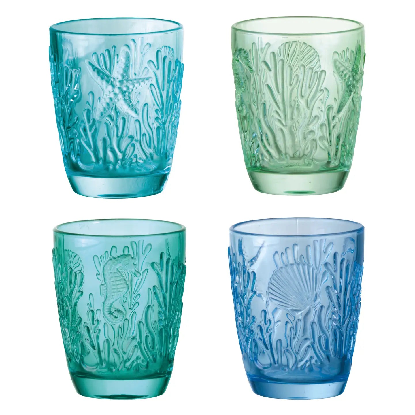 Set of 4 Marine Tumblers