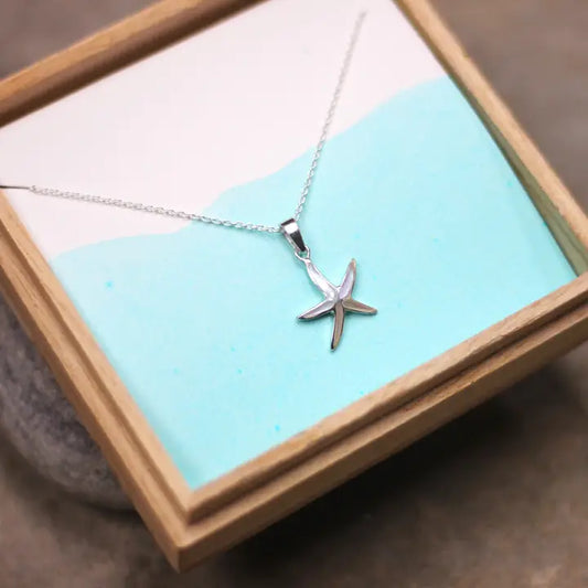 Pearly Starfish Necklace