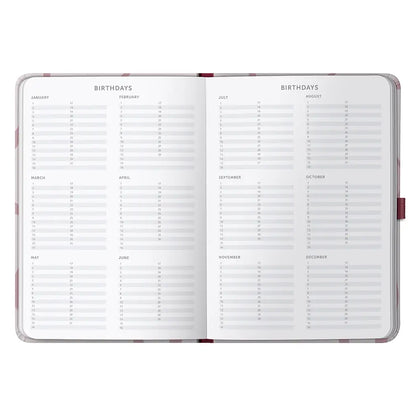 2026 A5 Diary Day-A-Page Planner | Pink Ribbon | Busy B