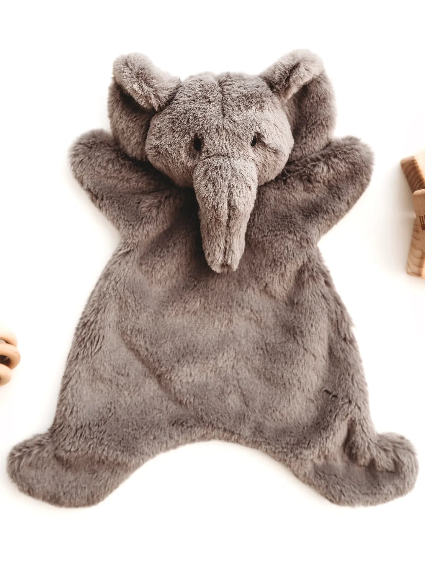 Grey Elephant Snuggle Bear