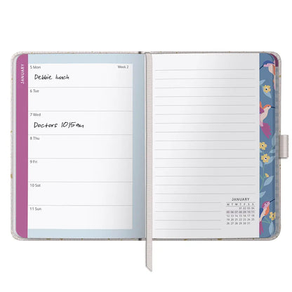 2026 A6 Diary, Weekly Planner, To-Do Lists & Notes | Gold