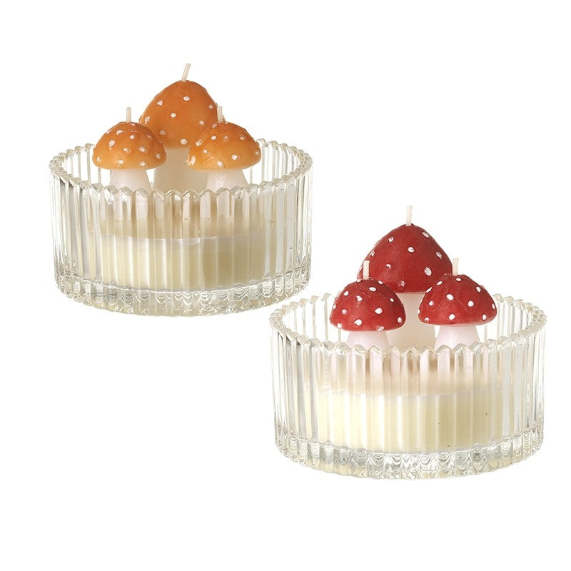 Mushroom Candles