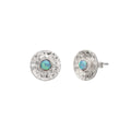 Concave Opal Studs
