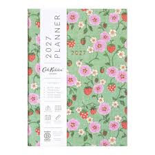 Cath Kidston 2027 A6 Week to View Diary - Strawberry Green