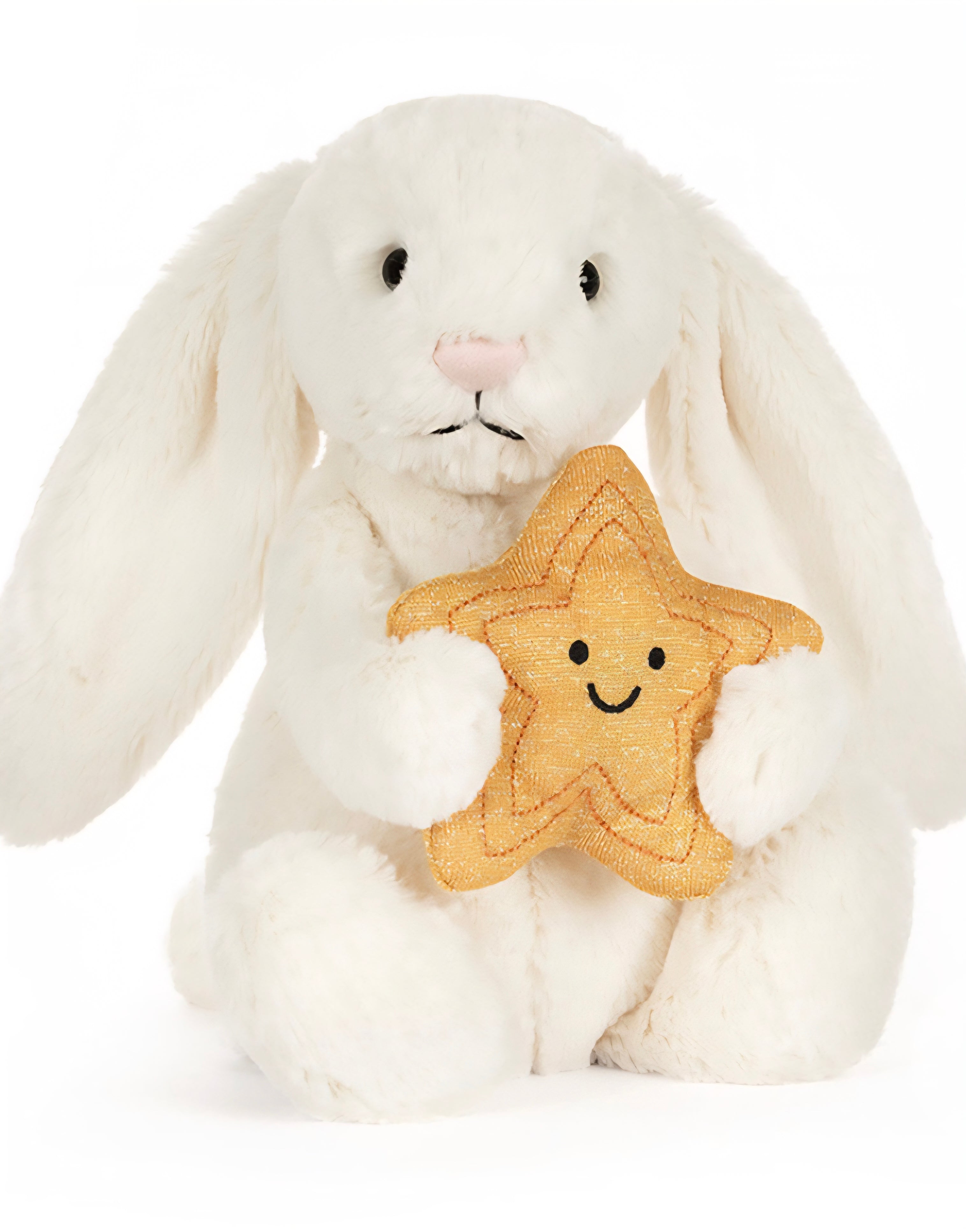 Cream Bunny with Star