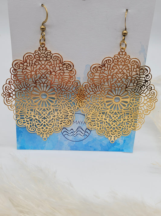 Brass Earrings