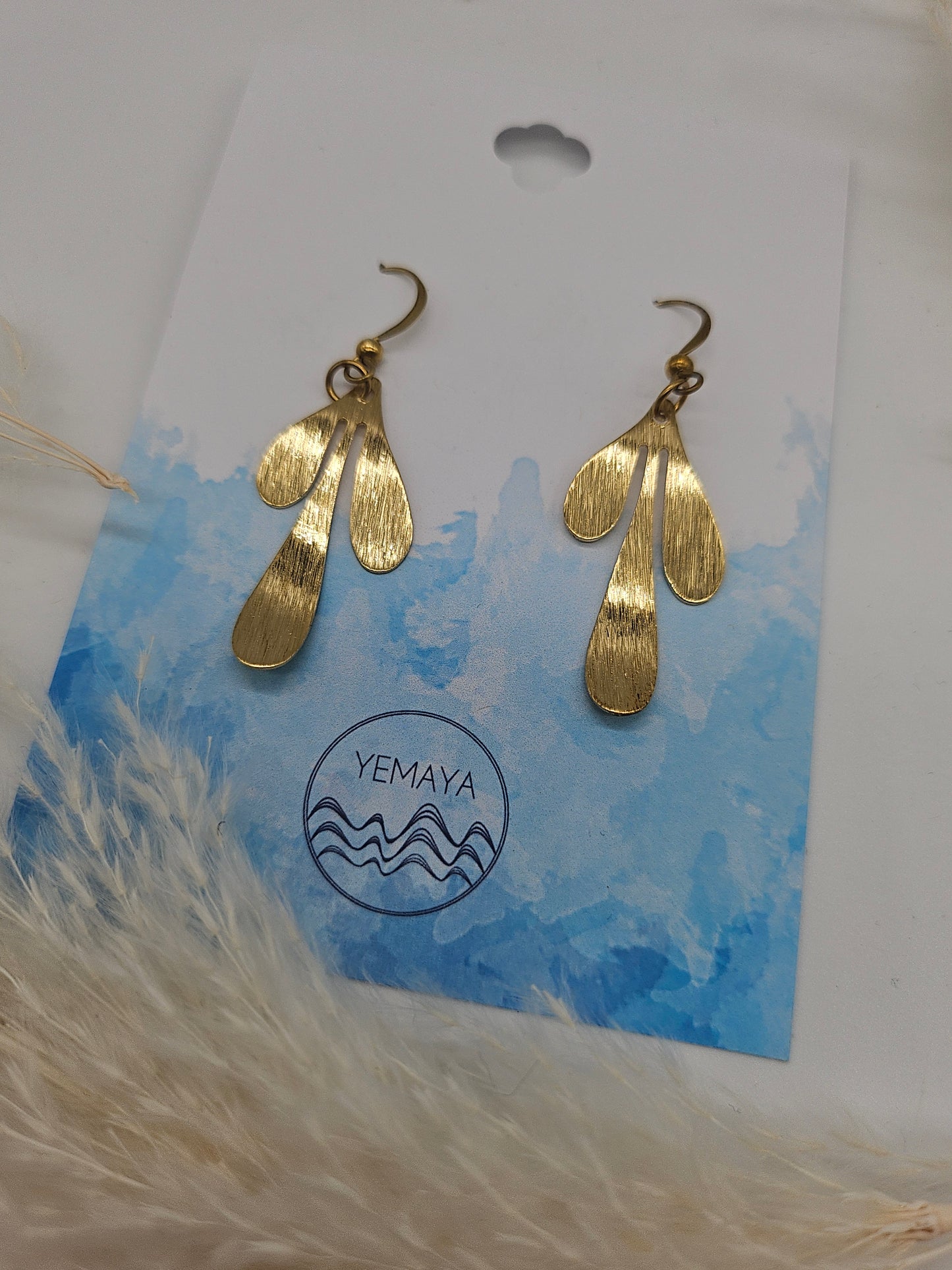 Brass Earrings