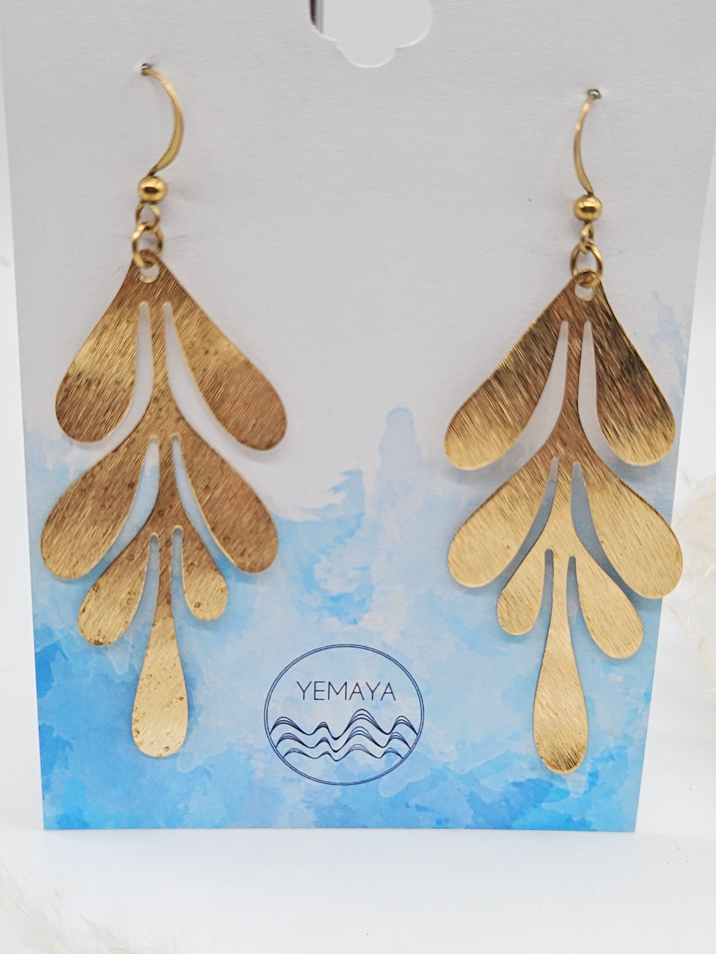 Brass Earrings