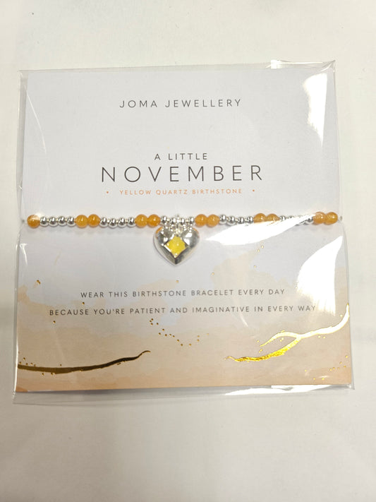 A little November Bracelet