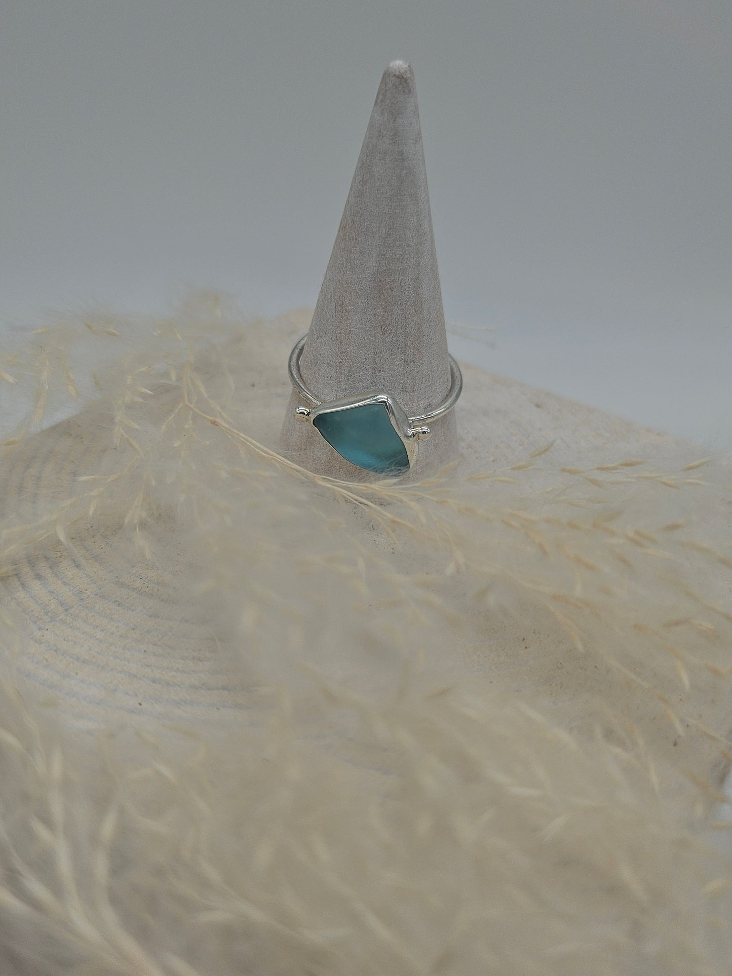 Cornish Sea Glass Ring - U