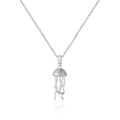 Jelly Fish Pendant Necklace