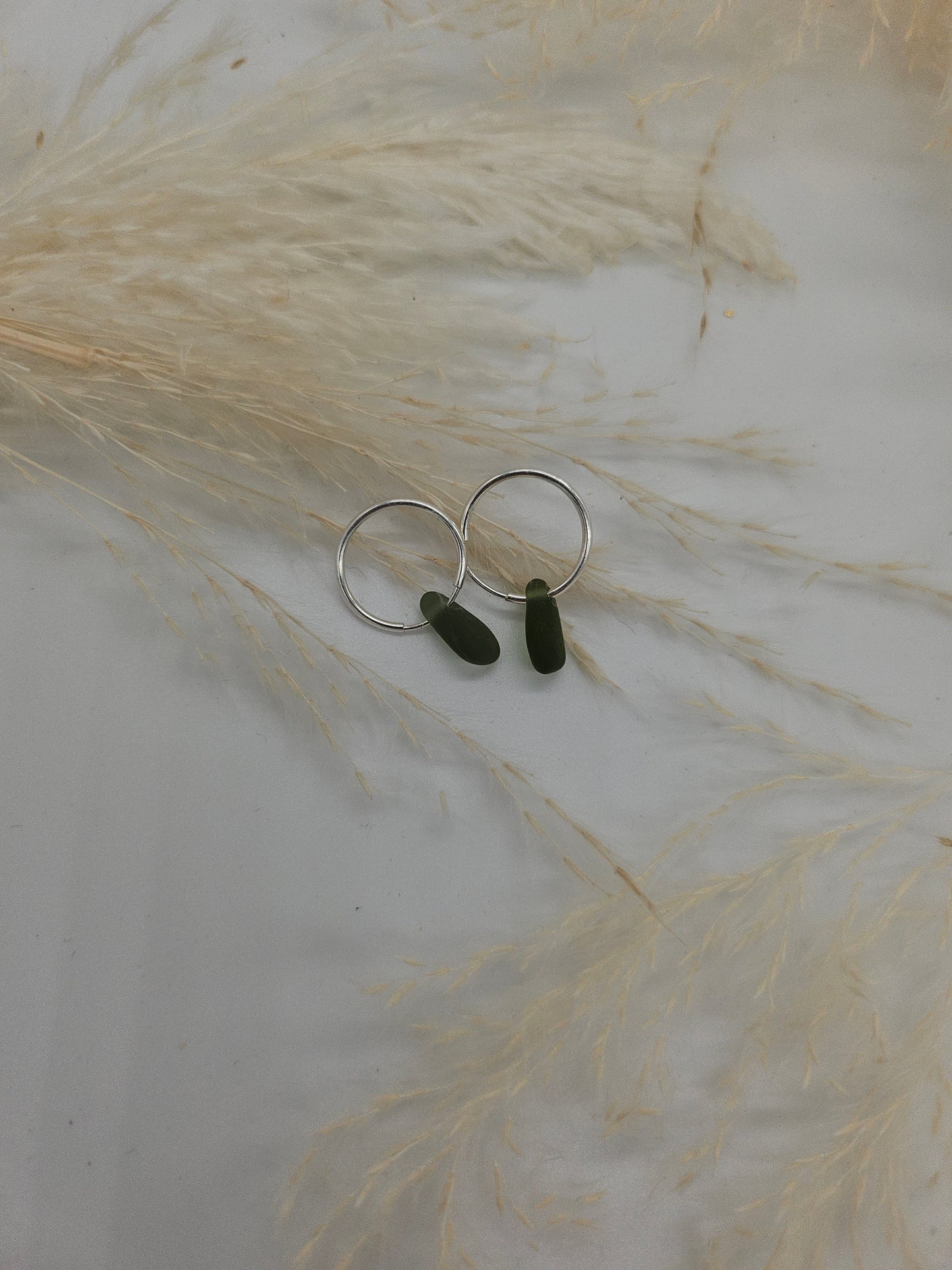 Beautiful sterling silver hoops