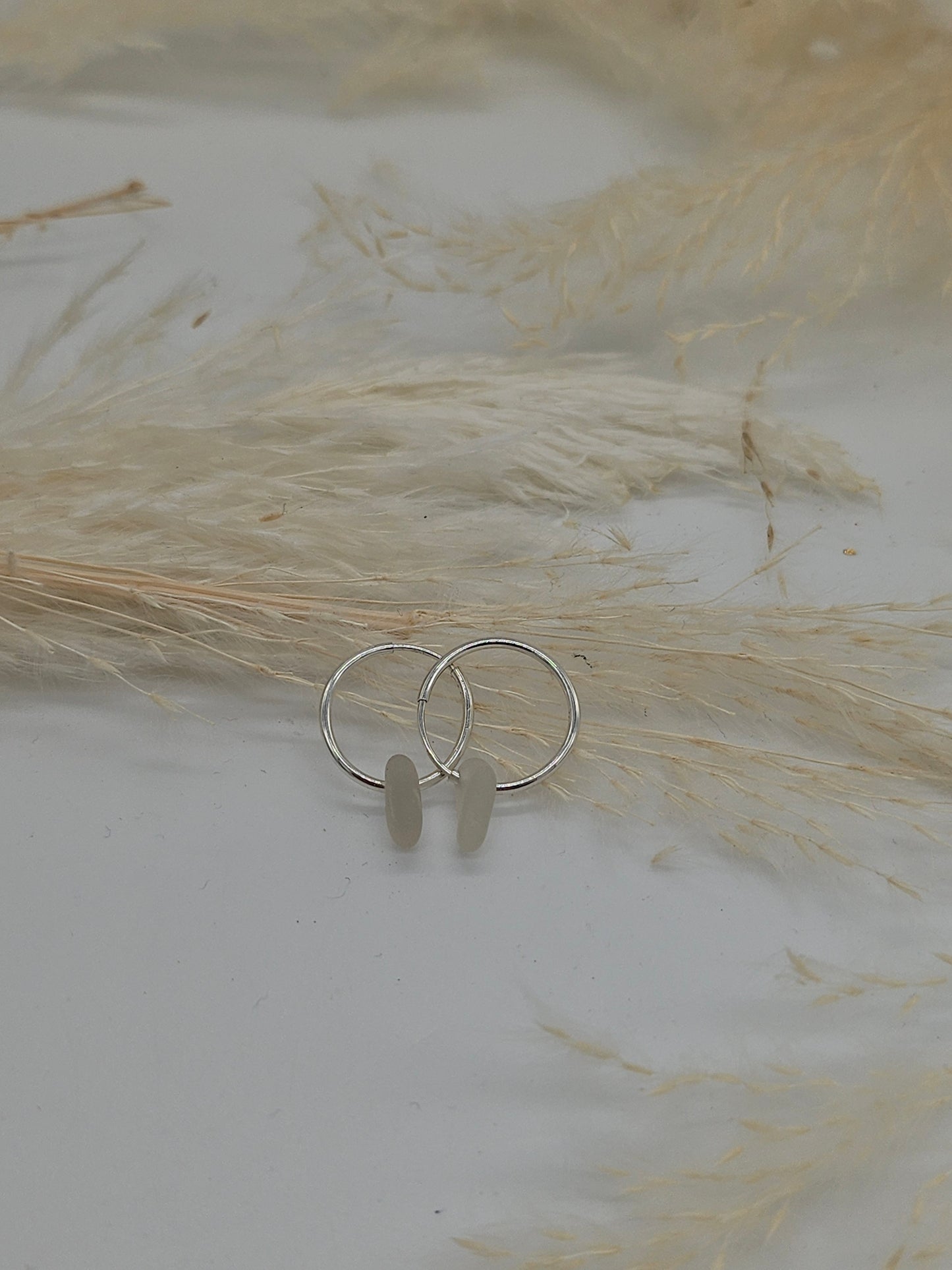 Beautiful sterling silver hoops