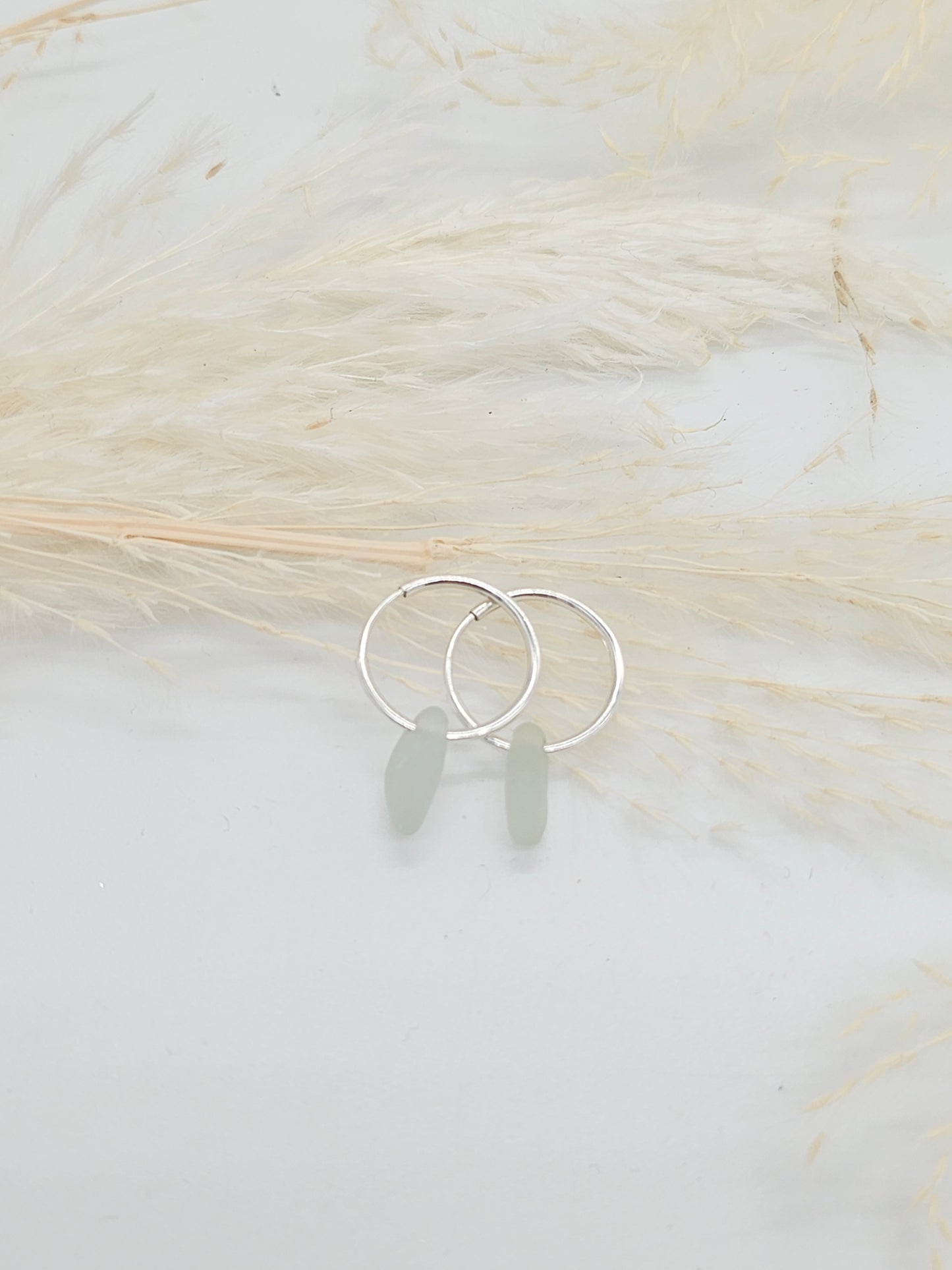 Beautiful sterling silver hoops