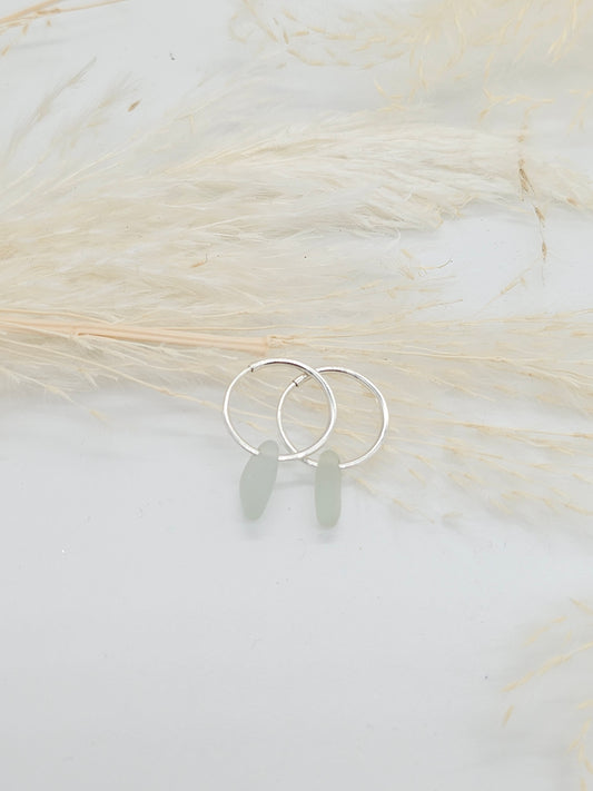 Beautiful sterling silver hoops