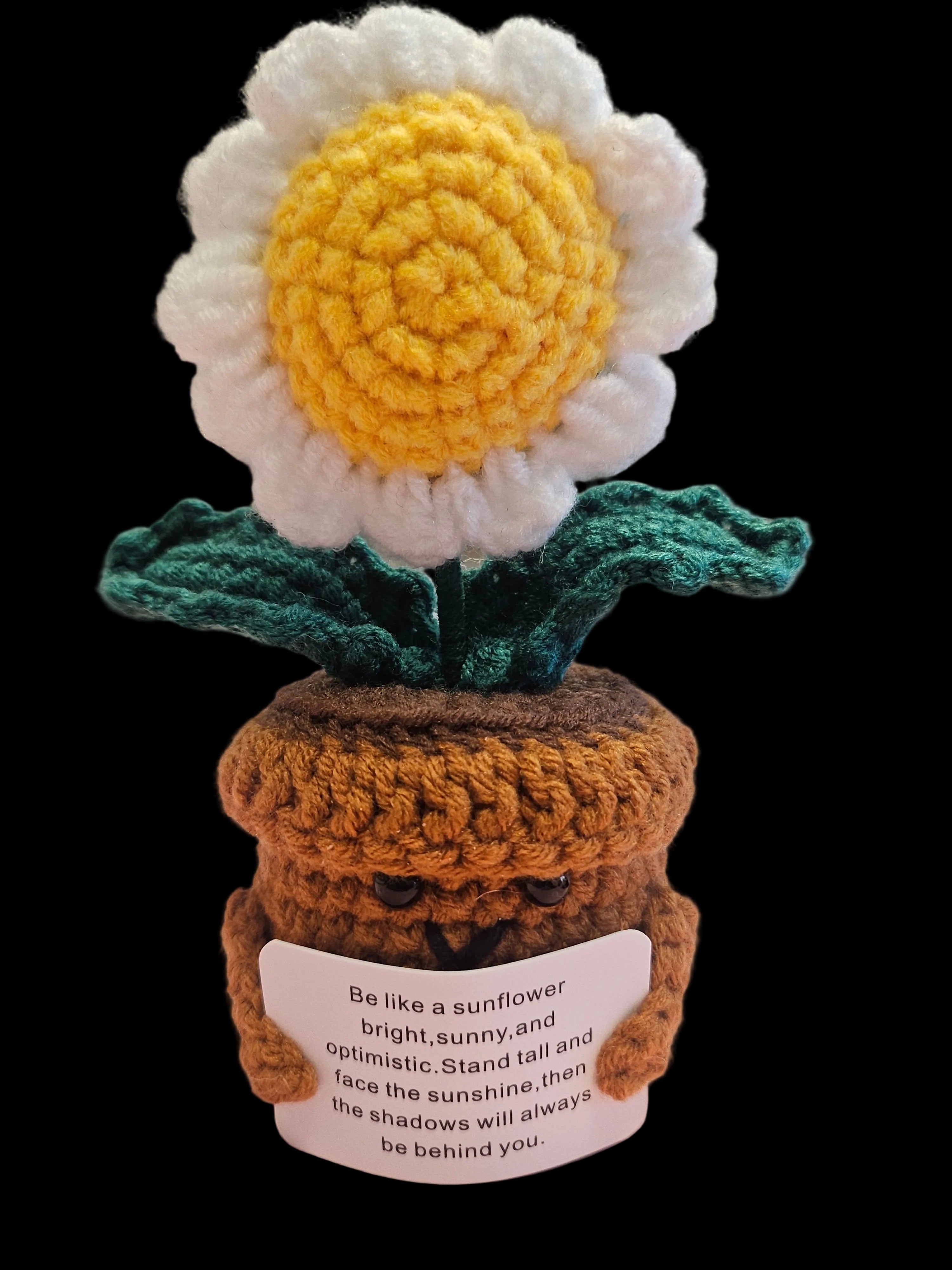 White Sunflower Crochet
