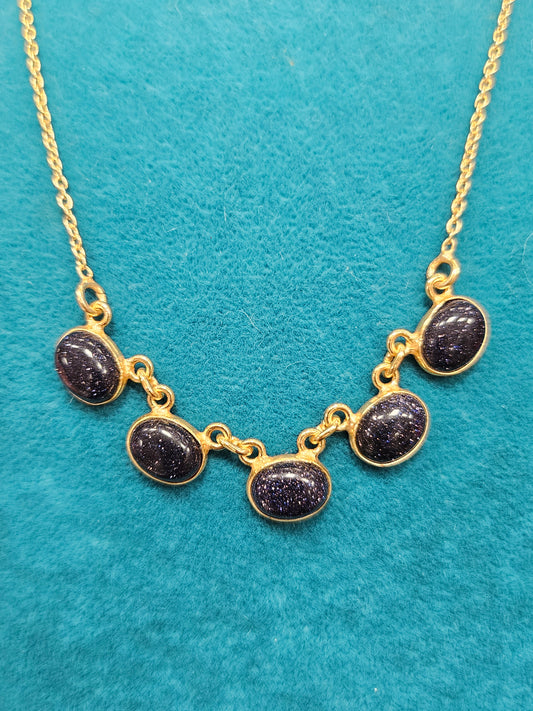 Gemstone Gold Necklace