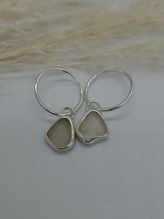 Beautiful sterling silver hoops