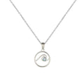 Opal Wave Pendant