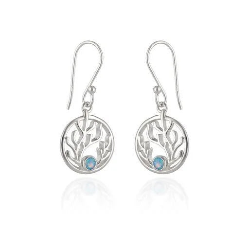 Coral Earrings