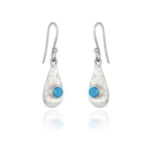 Opal Teardrop Earrings