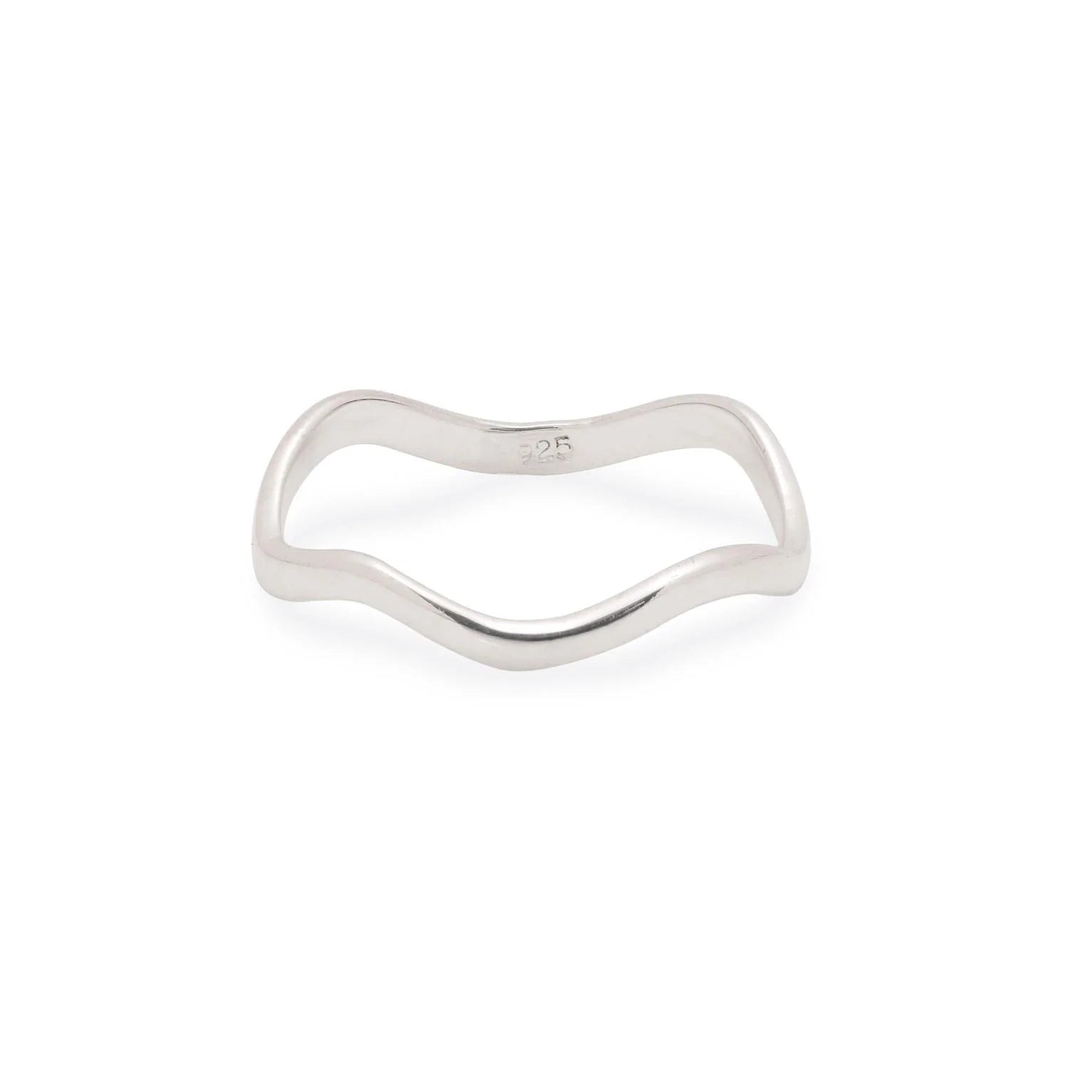 Wavy Ring UK Size R