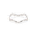 Wavy Ring UK Size N