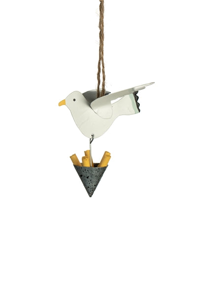 Seagull Steals A Chip